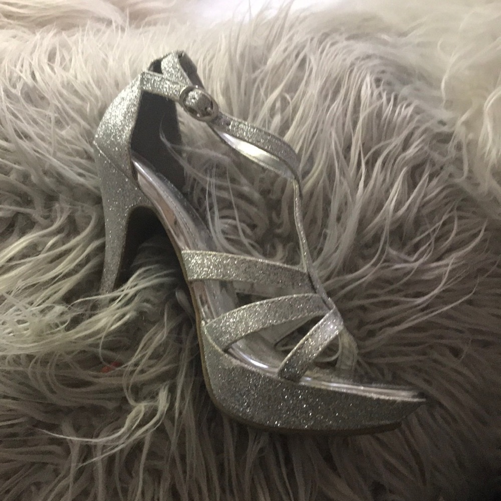 Silver heels